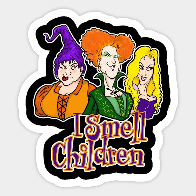 I Smell Children Sticker by BottleRocket